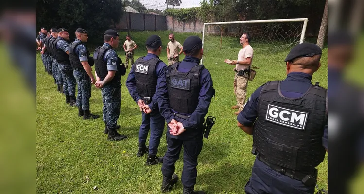 A atividade teve como objetivo qualificar ainda mais os agentes da GCM Ponta Grossa.