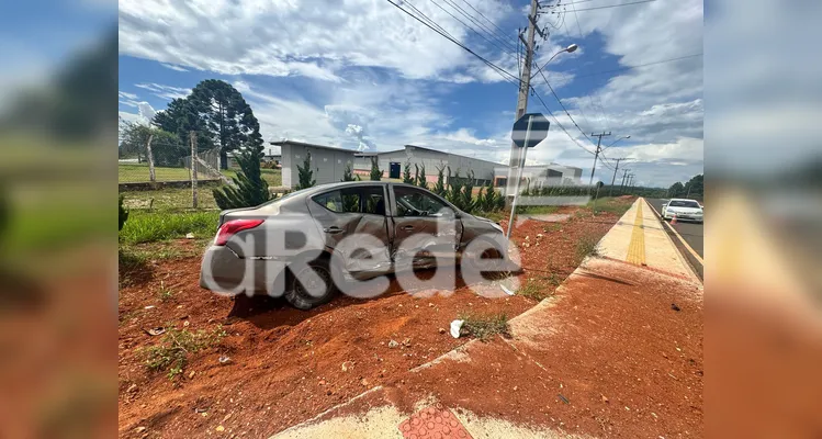 Acidente no Distrito Industrial deixa mulher em estado grave