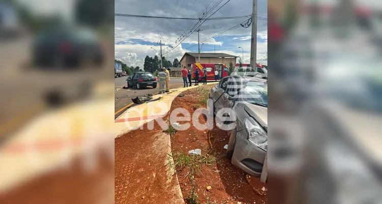 Acidente no Distrito Industrial deixa mulher em estado grave