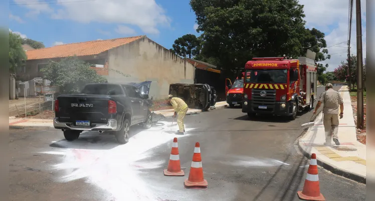 Na Dodge RAM estava somente o condutor.