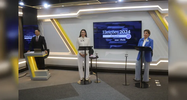 O debate do segundo turno para a Prefeitura de Ponta Grossa teve grande audiência