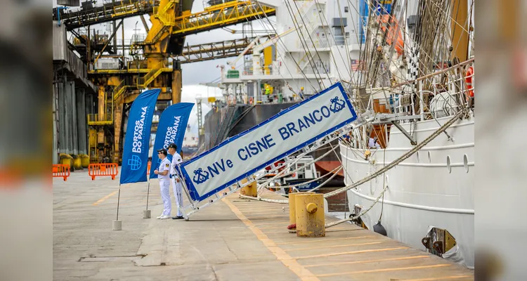 Navios estarão abertos para visitação no Porto de Antonina