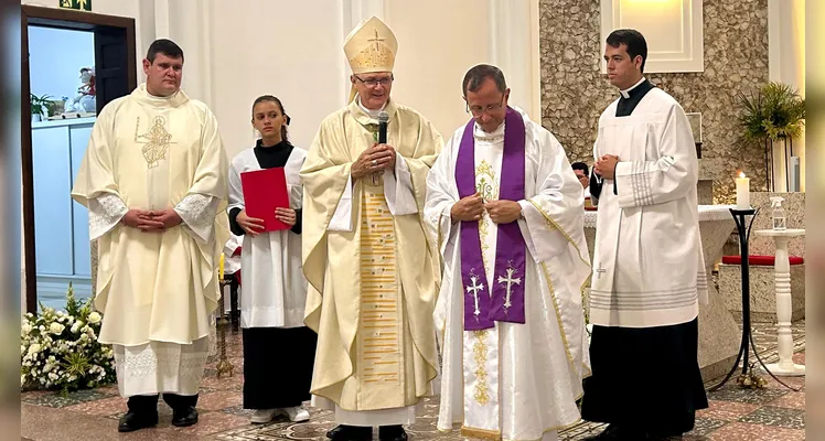 Na São Miguel, padres Ivan e Jorginho foram apresentados