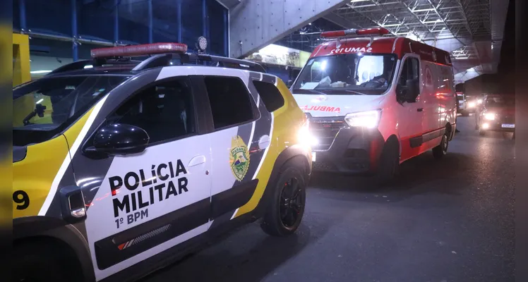 Rodoviária foi isolada e ficou fechada durante o atendimento à ocorrência