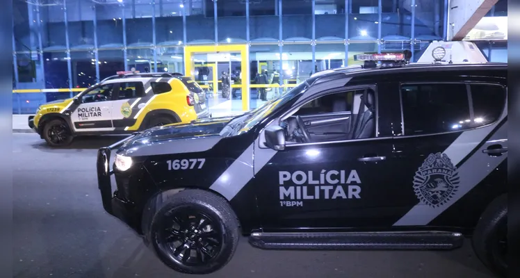 Rodoviária foi isolada e ficou fechada durante o atendimento à ocorrência