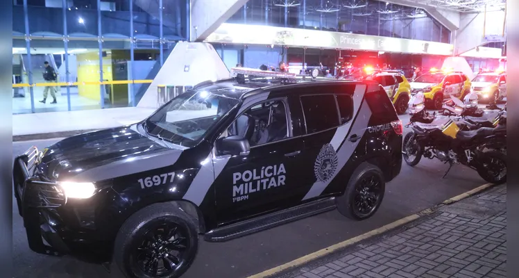 Rodoviária foi isolada e ficou fechada durante o atendimento à ocorrência