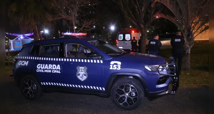 Agressão aconteceu na noite dessa terça-feira no Centro de Ponta Grossa