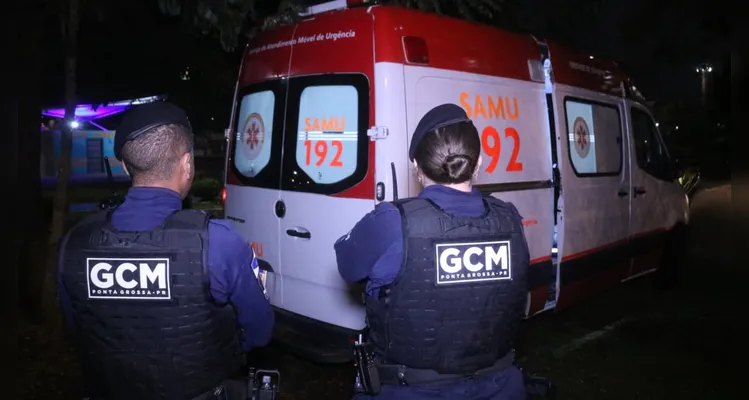 Agressão aconteceu na noite dessa terça-feira no Centro de Ponta Grossa