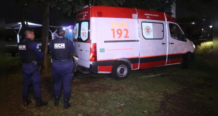 Agressão aconteceu na noite dessa terça-feira no Centro de Ponta Grossa
