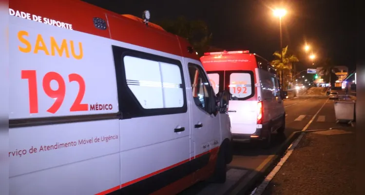 Agressão aconteceu na noite dessa terça-feira no Centro de Ponta Grossa