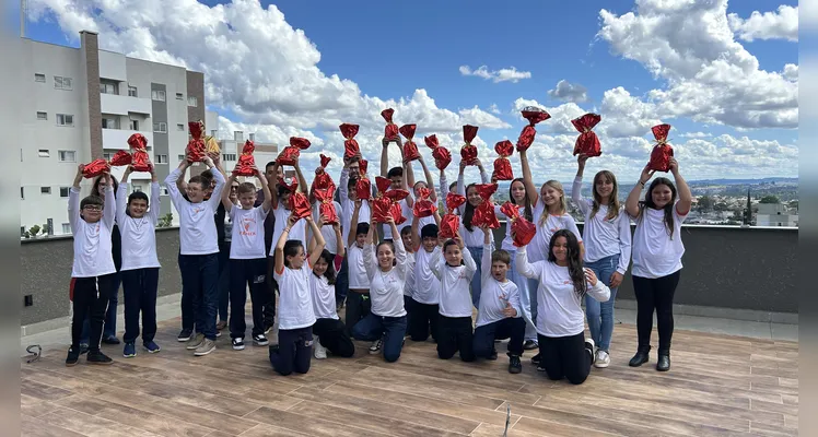 Premiação com a rede municipal de São João do Triunfo.