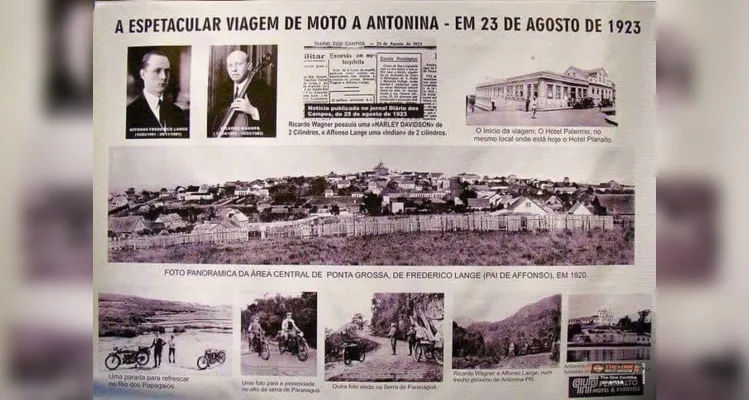 No sábado (27), um encontro de motos promete chamar a atenção no Ponta Grossa Planalto Select Hotel