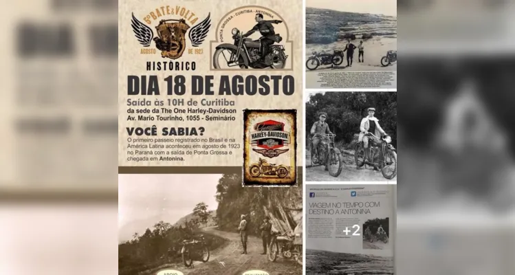 No sábado (27), um encontro de motos promete chamar a atenção no Ponta Grossa Planalto Select Hotel