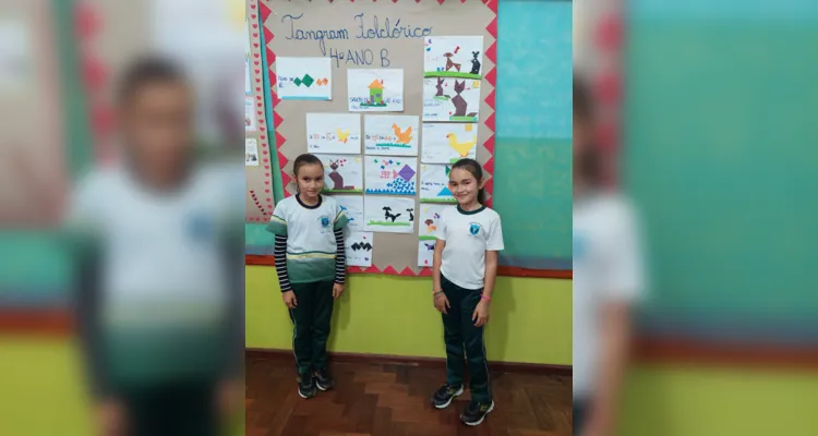 Turma de Ivaí une aspectos folclóricos e tangram