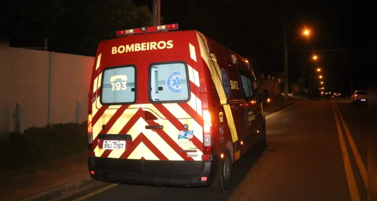 Corpo de Bombeiros foi acionado para prestar os atendimentos iniciais.