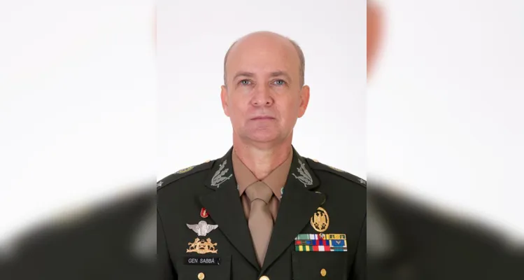 General da 5ª Brigada de Cavalaria Blindada de Ponta Grossa, Marcelo Goñes Sabbá de Alencar