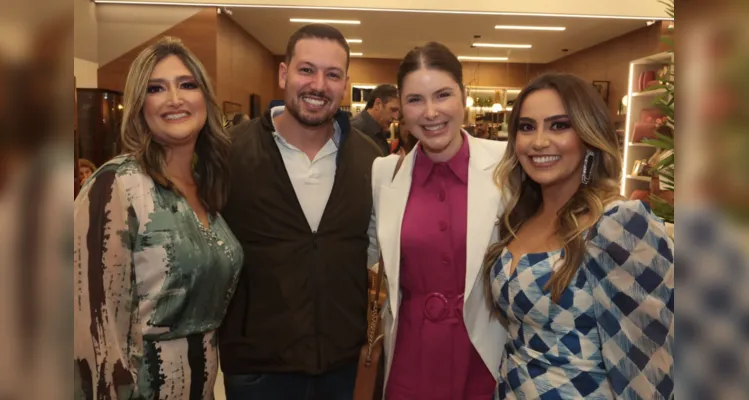 Gilmara Gumiero Lopes, Bruno Oliveira, Driellen Zarpellon e Kelyn Kris Gonçalves