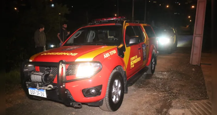 O Corpo de Bombeiros foi acionado para atender ao chamado de incêndio na última sexta-feira (9).