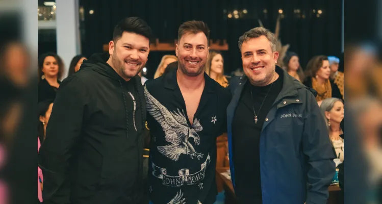 Anderson Andrade, Fernando Gawronski e Jeison Gelaki