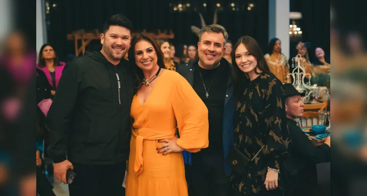 Anderson Andrade, Patricia Gorte, Jeison Gelaki e Julia Gorte