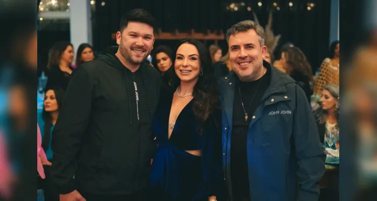 Anderson Andrade, Ane Calixto e Jeison Gelaki