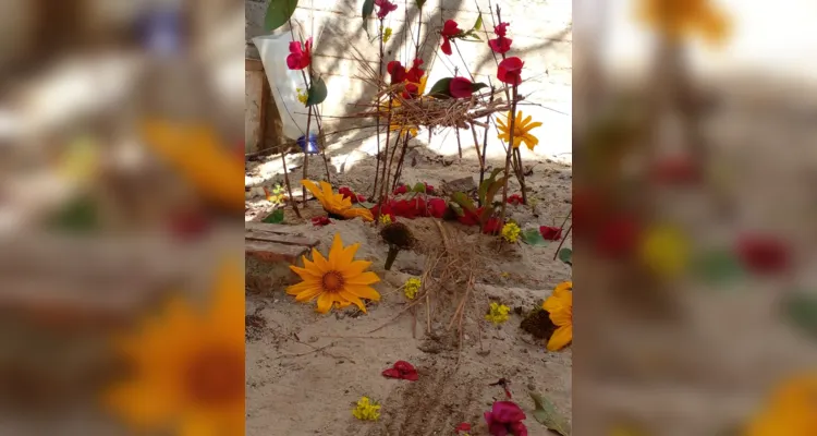 Alunos de Imbituva criam ações artísticas com ‘Land Art’