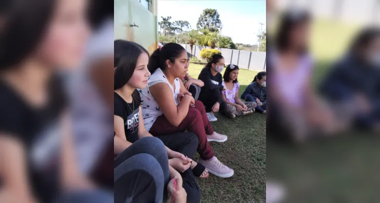 Férias compõem aula de Língua Portuguesa em Guamiranga