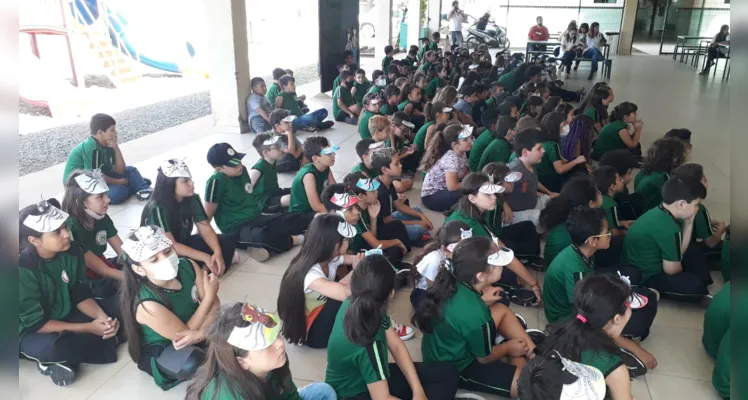 Turma protagoniza combate à dengue em Jaguariaíva