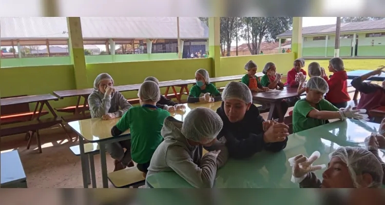 Receitas estimulam aprendizado de alunos em Teixeira Soares