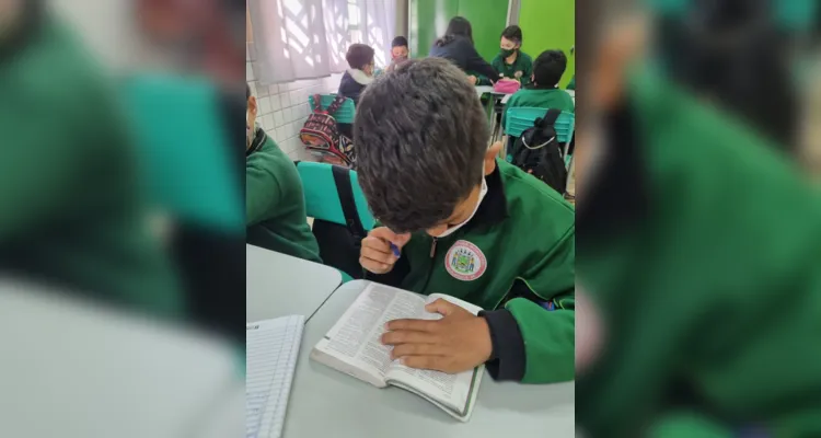 Turma de Jaguariaíva desenvolve dinâmica ortográfica em sala