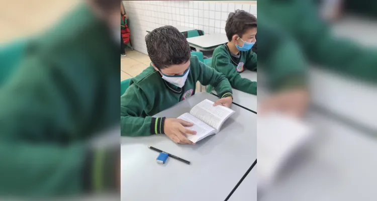 Turma de Jaguariaíva desenvolve dinâmica ortográfica em sala