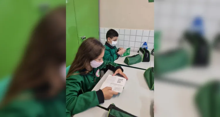 Turma de Jaguariaíva desenvolve dinâmica ortográfica em sala