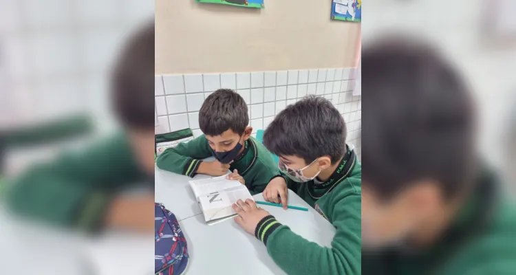 Turma de Jaguariaíva desenvolve dinâmica ortográfica em sala