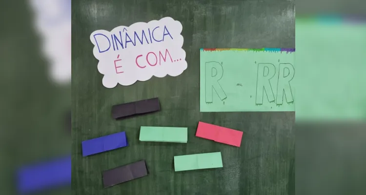 Turma de Jaguariaíva desenvolve dinâmica ortográfica em sala