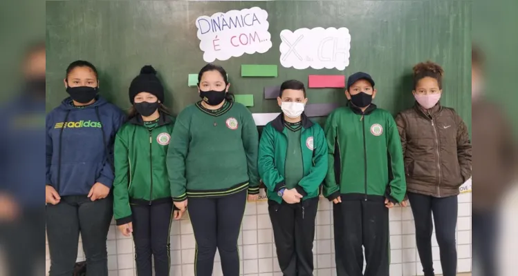 Turma de Jaguariaíva desenvolve dinâmica ortográfica em sala