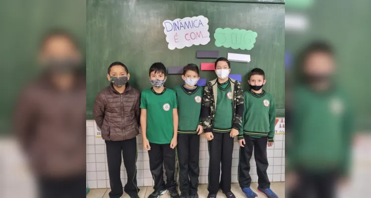 Turma de Jaguariaíva desenvolve dinâmica ortográfica em sala