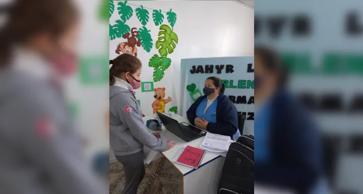 Aula do Vamos Ler é base para entrevista de alunos em Castro