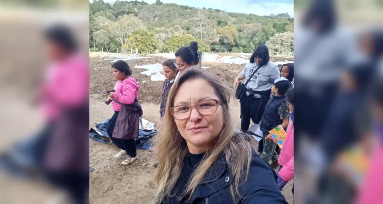 Aula de campo aborda questões sustentáveis em Piraí do Sul