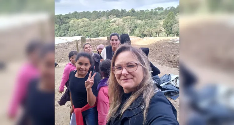 Aula de campo aborda questões sustentáveis em Piraí do Sul