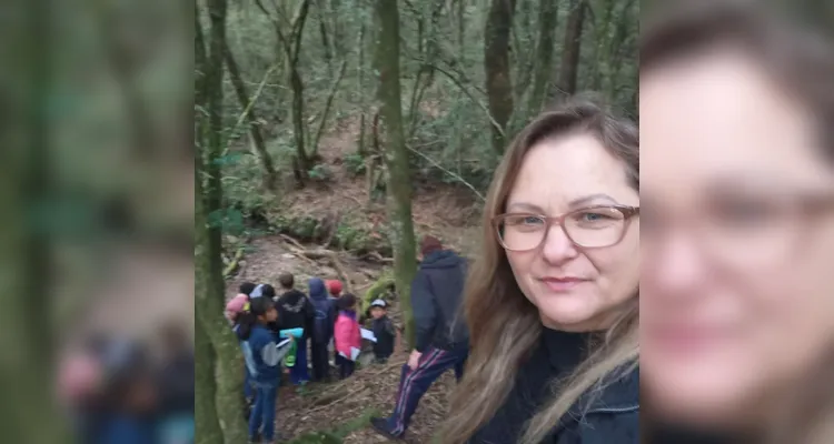 Aula de campo aborda questões sustentáveis em Piraí do Sul