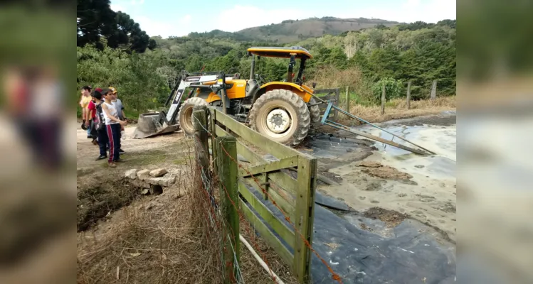 Aula de campo aborda questões sustentáveis em Piraí do Sul