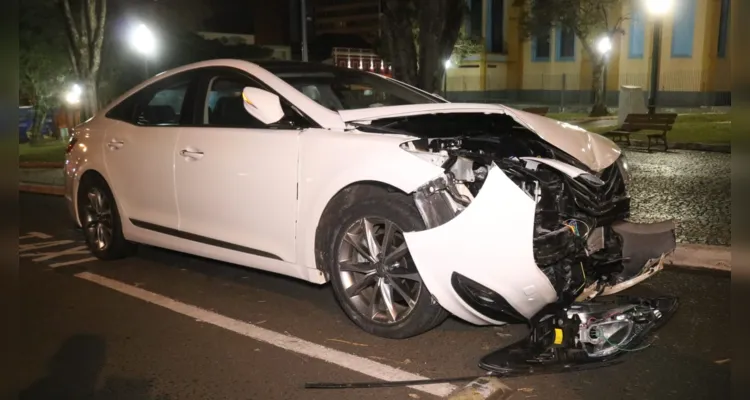 Motorista do Hyundai Azera foi levado à 13ª Subdivisão Policial