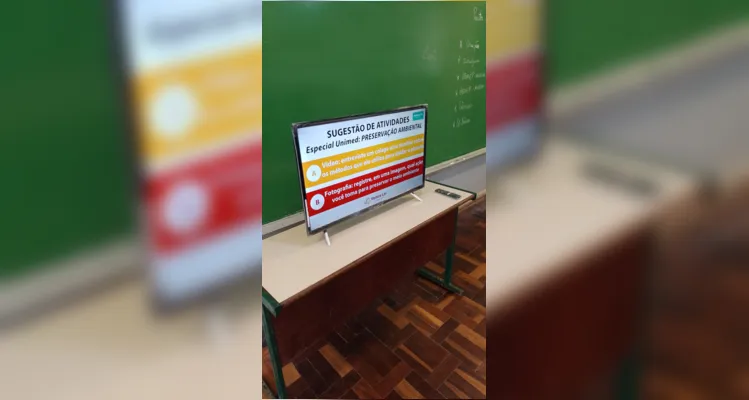 'Desafio' em aula da Unimed PG movimenta alunos de Castro