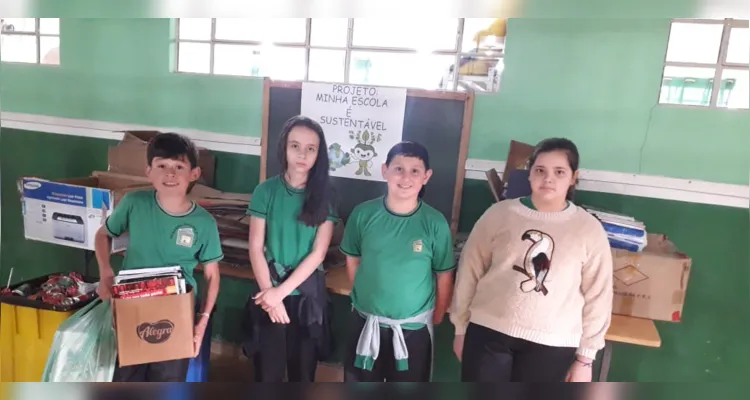 Turma de Ipiranga protagoniza projeto sobre resíduos sólidos