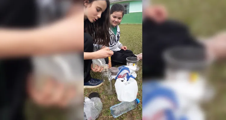 Vamos Ler traz construção de terrário fechado em Ipiranga