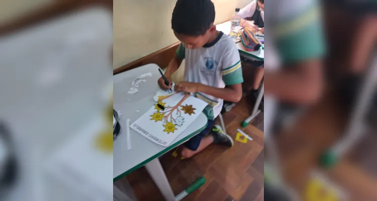 Setembro Amarelo leva reflexão e criação à turma de Ivaí