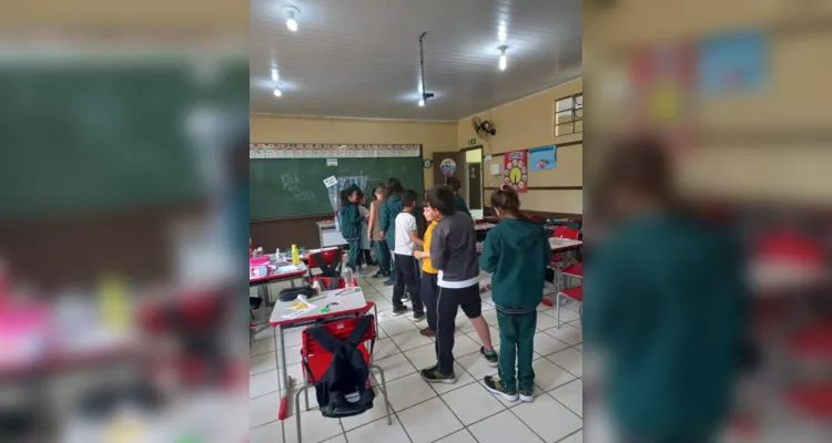 'Feira da pizza' auxilia no estudo do sistema monetário em Ivaí