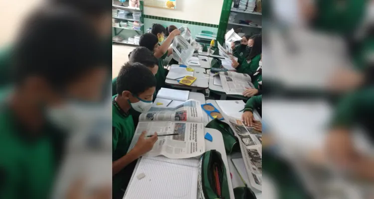 Turma de Jaguariaíva aborda importância da boa alimentação