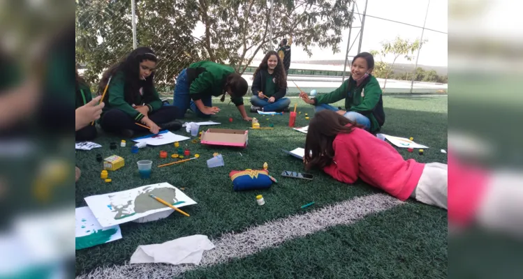 Turma de Jaguariaíva aborda importância da boa alimentação