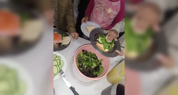 Alimentação saudável é tema de abrangente aula em Palmeira